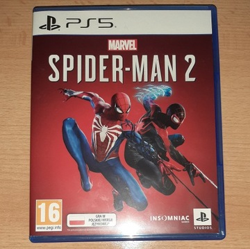 Spider-Man 2 PS5 wersja PL okładka/gra