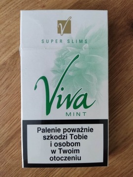 kolekcjonerskie POLSKIE Viva mint super slims idealne