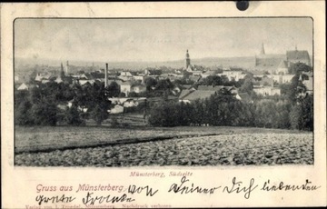 ZIĘBICE Munsterberg piękna panorama 1901