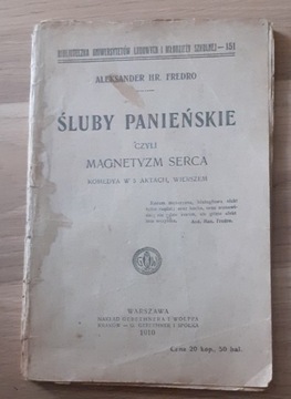 Śluby panieńskie; Aleksander hr. Fredro