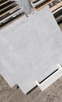 Płytki łazienkowe 60x60 Softcement white beton
