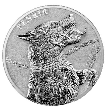 Moneta Germania Mint  Fenrir 1 oz Silver BU 