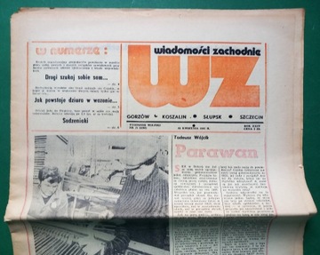 WZ Wiadomości Zachodnie nr 17 z 25 IV 1981 / PRL