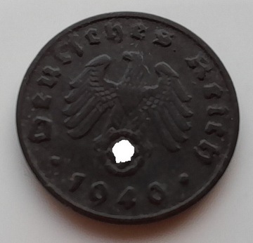 NIEMCY 1 Reichspfennig 1940  A - Zn