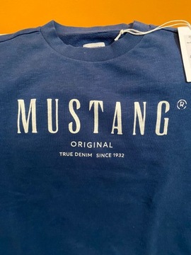 Mustang Bluza męska z krótkim rękawem.