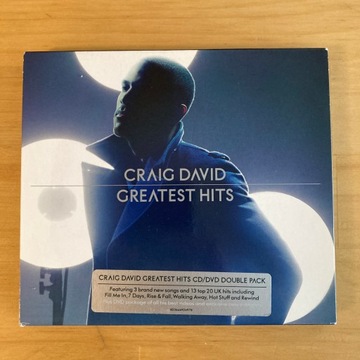 Craig David Greatest Hits - podwójny album CD DVD