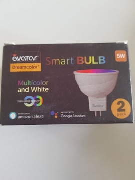 2 szt  żarówki led WFi multicolor 5W