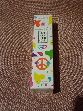 AVON ATTITUDE PEACE & LOVE 50 ml woda toaletowa 