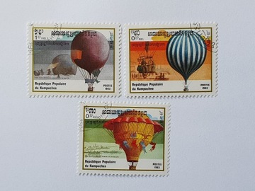 (899) znaczki , balony
