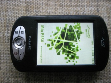 GPS  Palmtop  MIO P 550  Odblokowany z Mapą