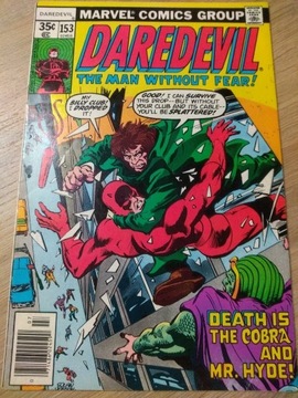 Daredevil #153 (Marvel 1978) Debiut Bena Uricha