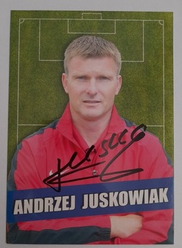 Andrzej Juskowiak - autograf 