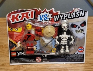 Lego Ninjago 111903 Kai vs Wyplash blister figurki