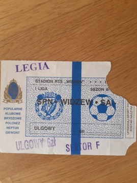 WIDZEW ŁÓDZ - LEGIA WARSZAWA 1994