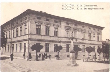 ZŁOCZÓW C. k. Gimnazyum-1917 Gimnazjum Sobieskiego