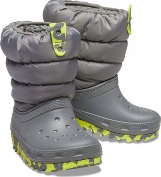 Crocs Classic Neo Puff Boot K 207275-0DA 27-28