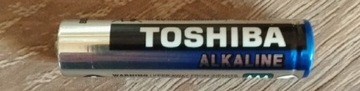 Bateria alkaliczna paluszek AAA Toshiba 