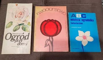 3 książki z zakresu ogrodnictwa i kwiaciarstwa