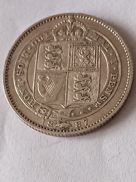 Wielka Brytania 1 sh 1887