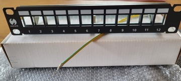 NEKU Patch panel patchpanel RACK 10'' kat6 12p UTP