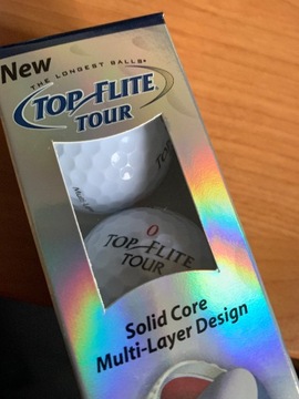 Piłki golfowe Top Flite Tour 9 szt nowe