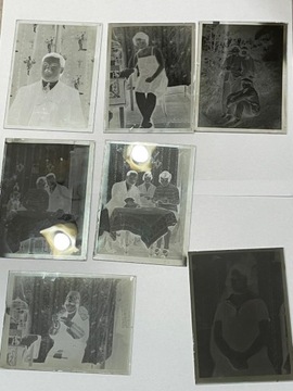 Stare płyty fotograficzne szklane negatywy 9x12