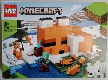 LEGO Minecraft 21178 - siedlisko lisów 