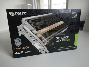 GeForce Palit GTX 1050 Ti KalmX 4GB DDR5 pasywna