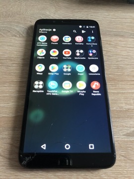 Htc Desire 12+ działa zbita szybka