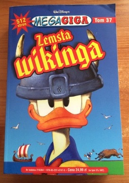 Kaczor Donald Megagiga Tom 37 Zemsta Wikinga