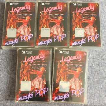 Legendy Muzyki POP - kasety cz 1-5