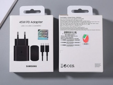 Superszybka Ładowarka SAMSUNG 45W 5A PD typ C