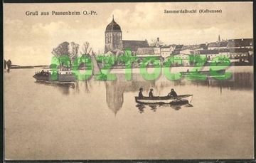 PASYM Gruss aus Passenheim widok z nad Jez. Kalwa