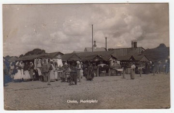 CHEŁM  Rynek targowisko foto