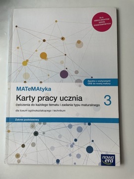 Matematyka Karta pracy ucznia 3