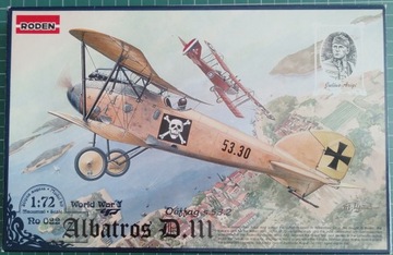 Albatros D.III 1/72 Roden  Ro 022