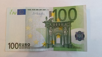 100 Euro 2002 Pierwszej generacji