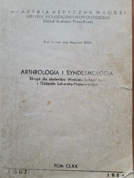 Arthrologia i syndesmologia