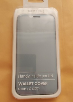 Wallet cover Samsung Galaxy J7 2017 oryginał