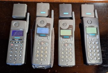 Stare Telefony Siemens 4szt Vintage 