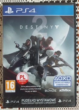 PUDEŁKO WYSTAWOWE NA GRĘ PS4 DESTINY 2 PL