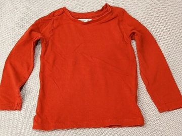 Bluzka, bluzeczka czerwona, Sinsay fox &bunny 98