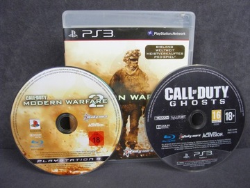 Call Of Duty GHOSTS PL+Modern Warfare 2 Zestaw PS3