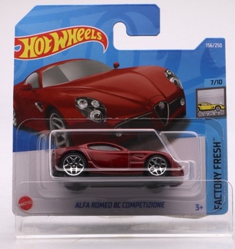 Alfa Romeo 8C Competizione Hot Wheels 1:64