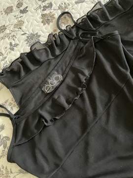 Sukienka czarna na ramiączkach 