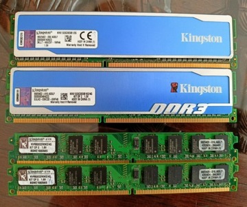 Pamięci do komputera DDR3 i DDR2