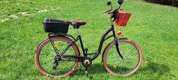 Stylowy rower damski miejski