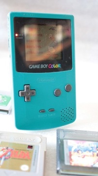 Nintendo Game Boy Color konsola retro z grami Kraków