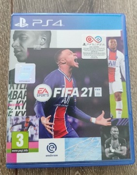 Gra FIFA 21 na PS4 