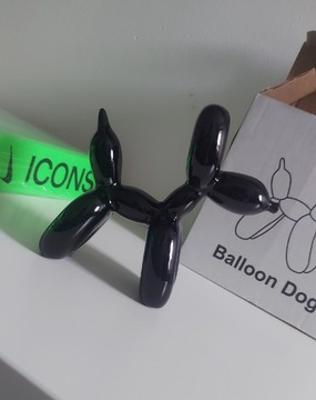 Figurka streetwear balonowy pies Balloon Dog black